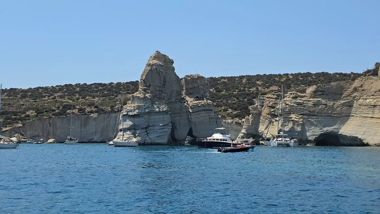 Crystal clear waters at Kleftiko