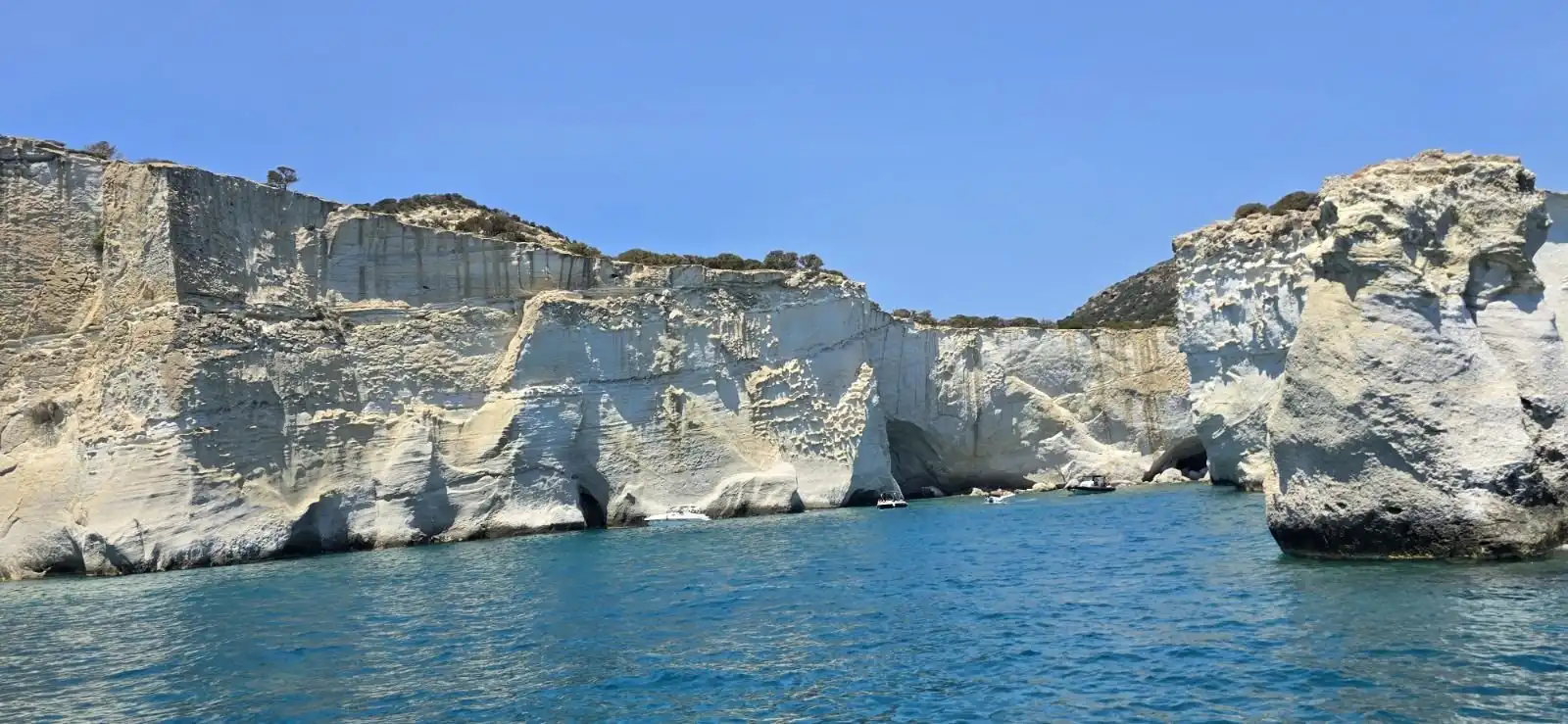 Sykia Cave boat tour