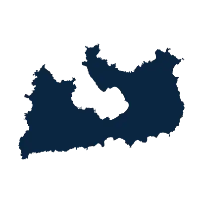 Map of Milos